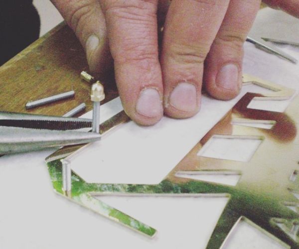 The logo and the awards